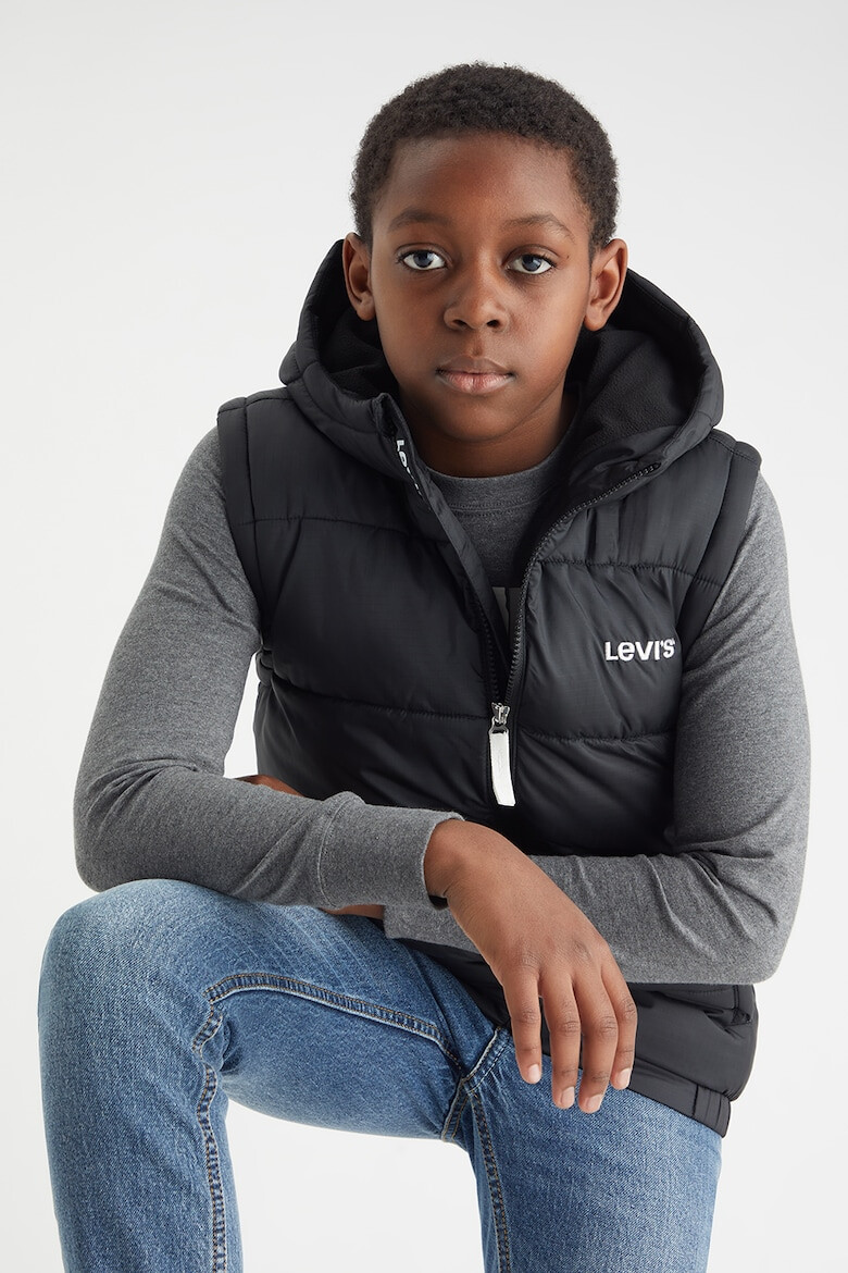 Levi's Капитониран елек с качулка - Pepit.bg