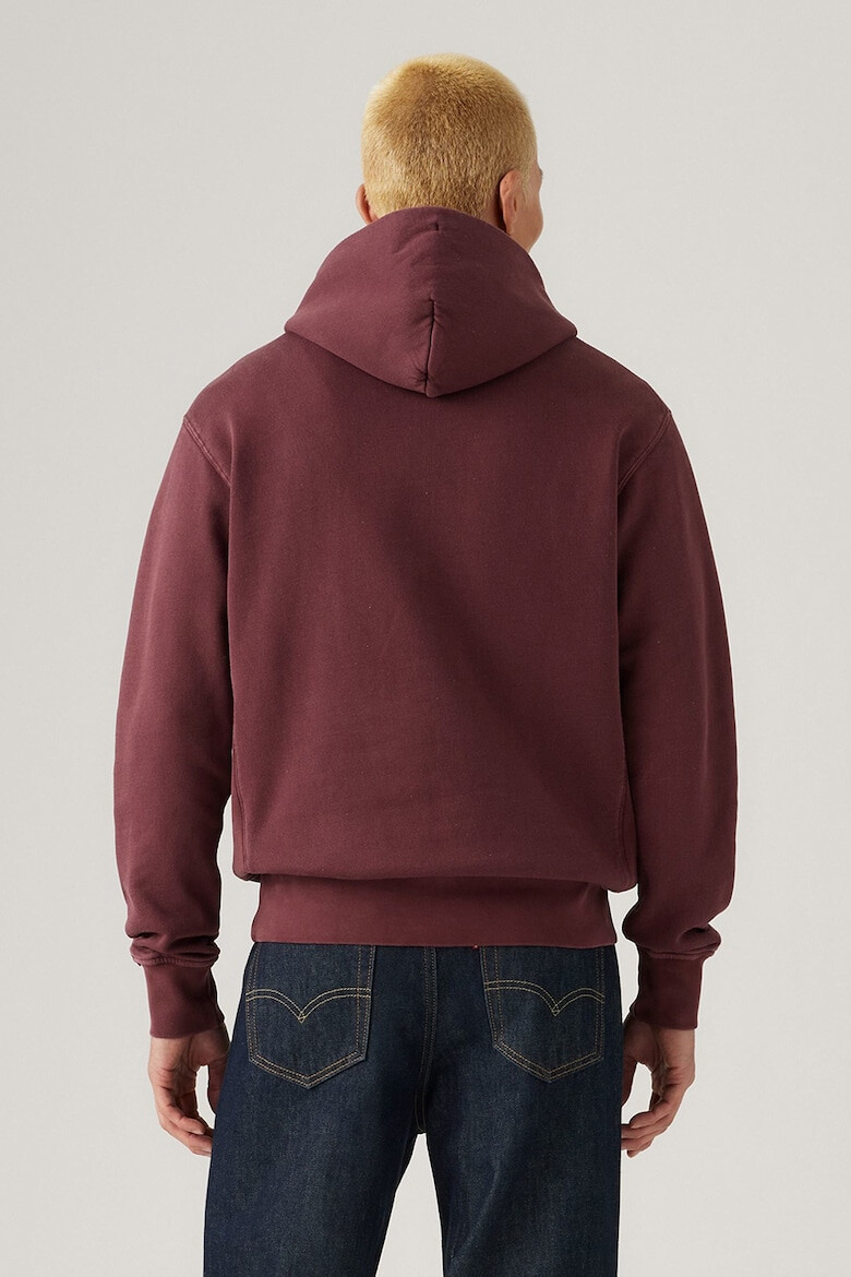 Levis Худи с джоб кенгуру - Бордо - Pepit.bg