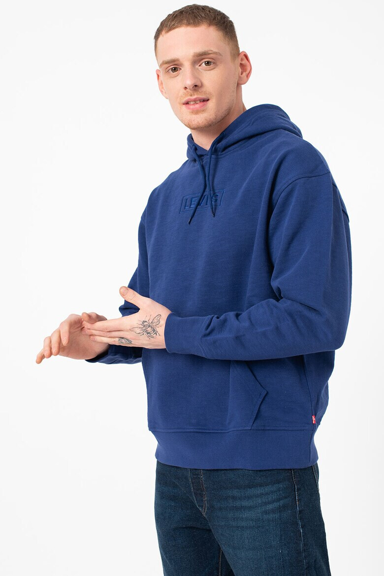 Levis Худи с джоб кенгуру и лого - Pepit.bg