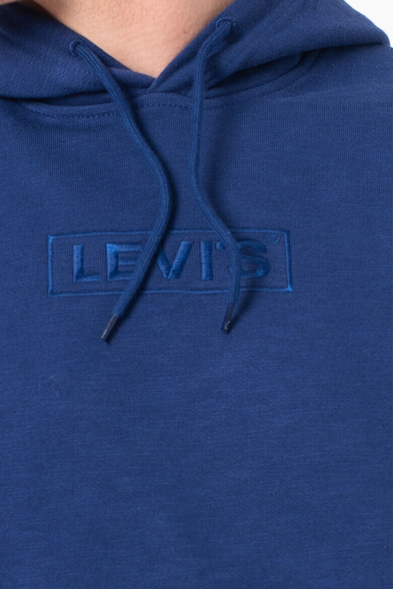 Levis Худи с джоб кенгуру и лого - Pepit.bg