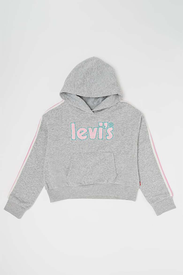 Levis Худи с джоб кенгуру и лого - Pepit.bg