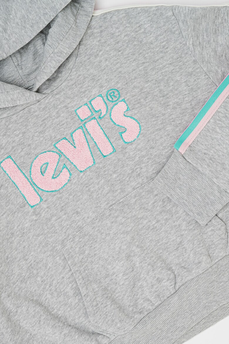 Levis Худи с джоб кенгуру и лого - Pepit.bg