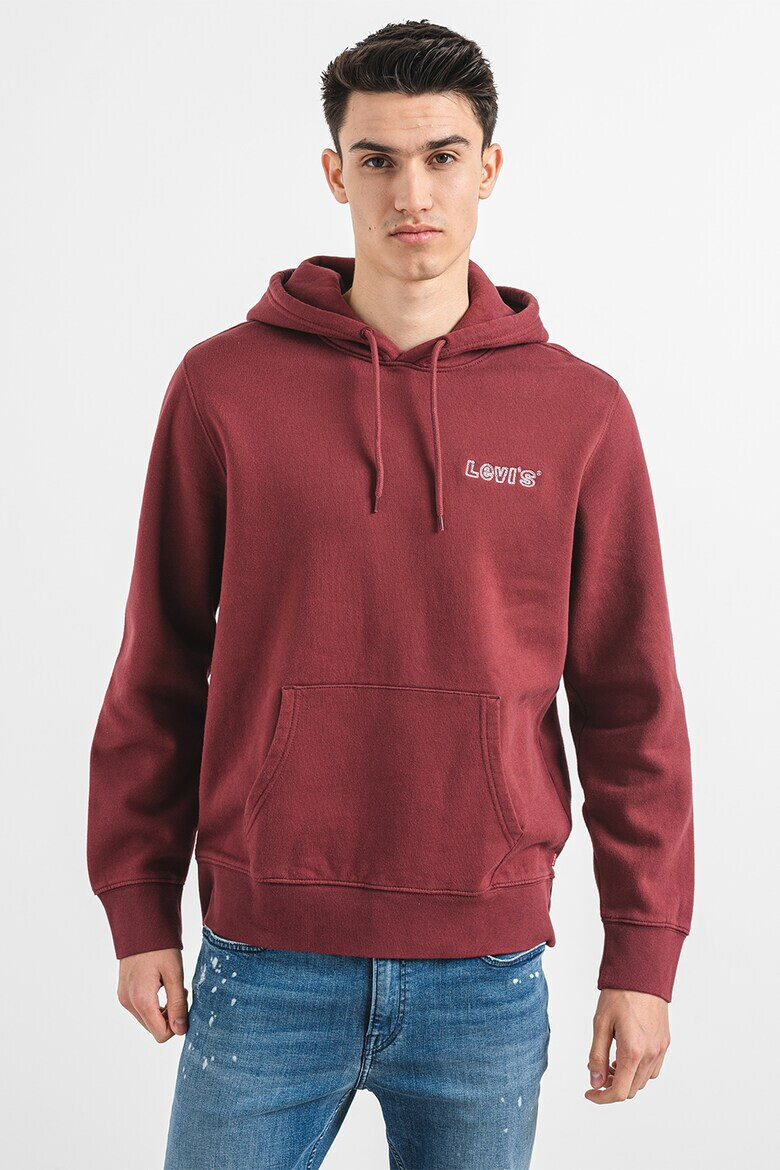 Levis Худи с лого и джоб кенгуру - Pepit.bg