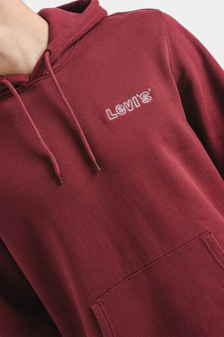 Levis Худи с лого и джоб кенгуру - Pepit.bg