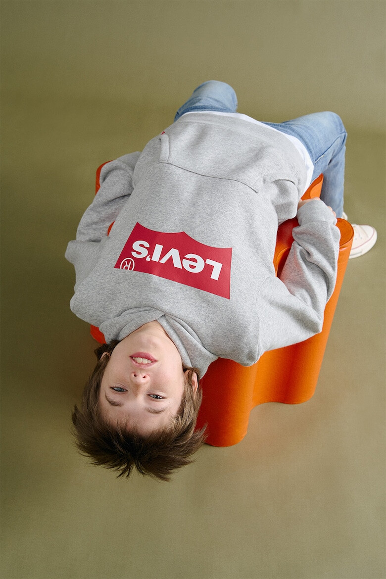 Levis Худи с лого и джоб кенгуру - Pepit.bg