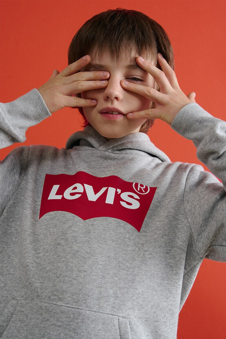 Levis Худи с лого и джоб кенгуру - Pepit.bg