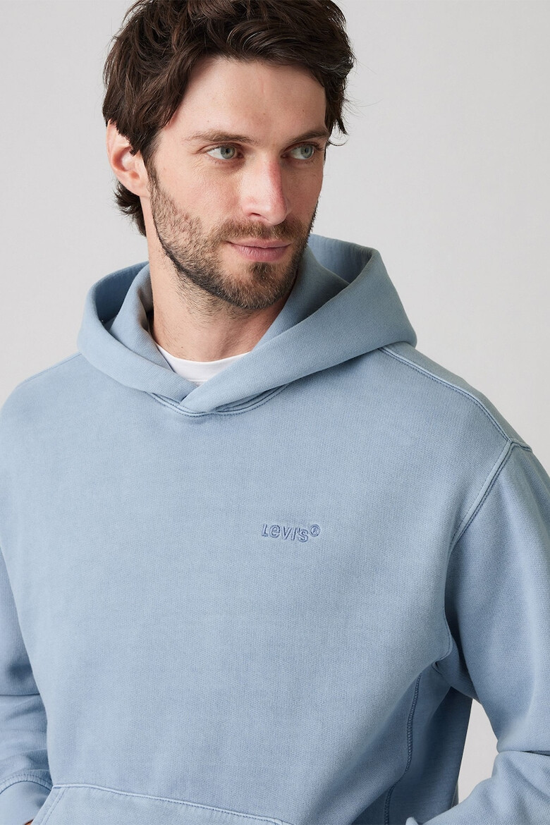 Levis Худи с памук и джоб кенгуру - Pepit.bg