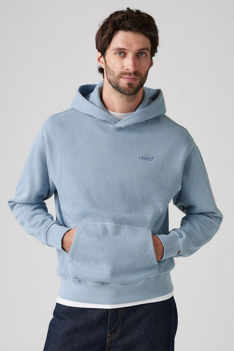 Levis Худи с памук и джоб кенгуру - Pepit.bg