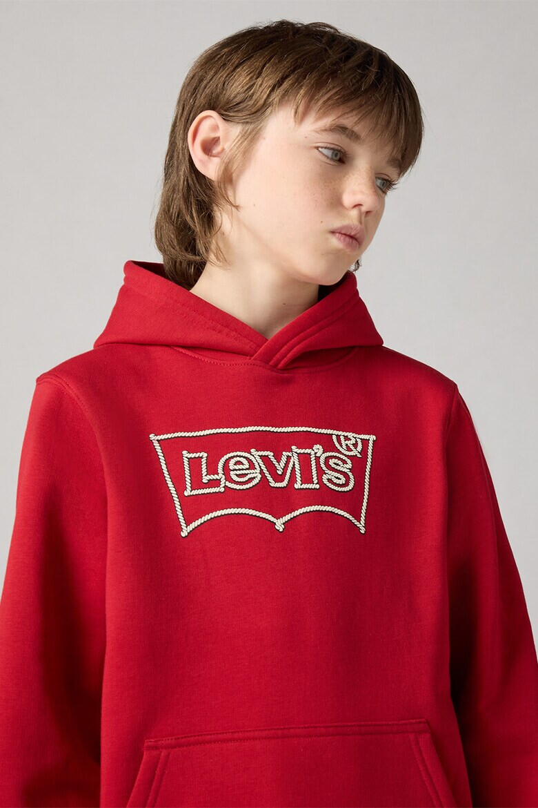 Levis Худи с памук и лого - Pepit.bg