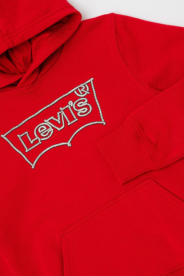 Levis Худи с памук и лого - Pepit.bg