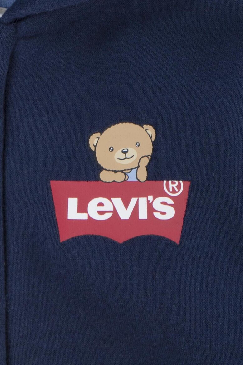 Levis Худи с цип и контрасти - Pepit.bg