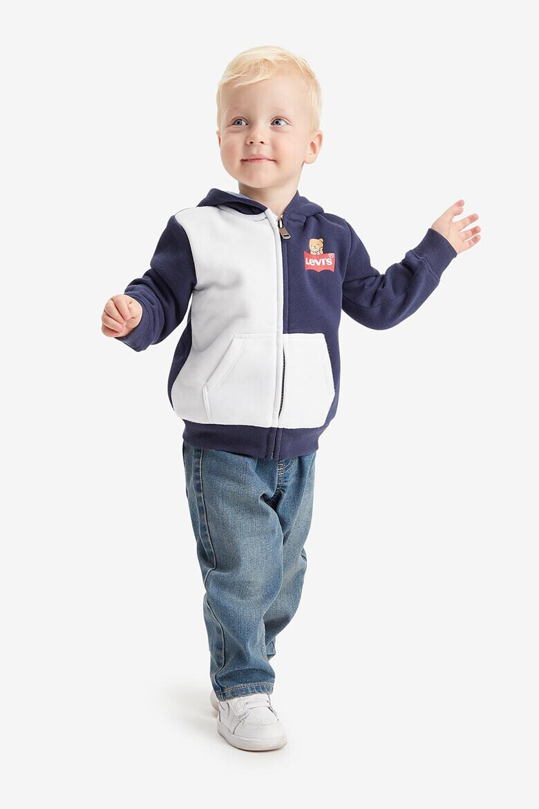 Levis Худи с цип и контрасти - Pepit.bg