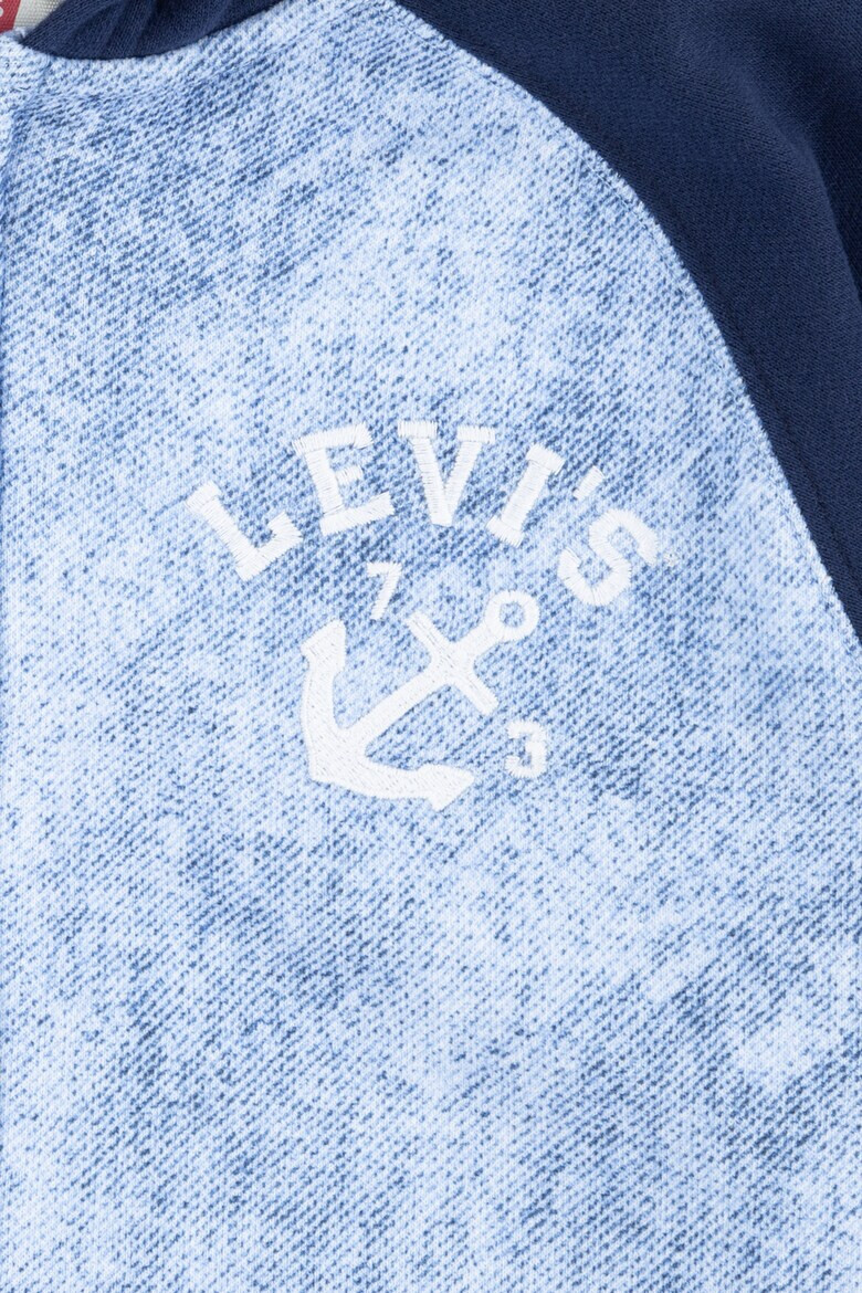 Levis Худи с цип и контрасти - Pepit.bg