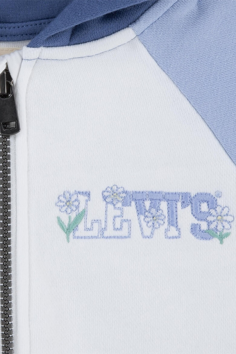 Levis Худи с цип и цветен блок - Pepit.bg