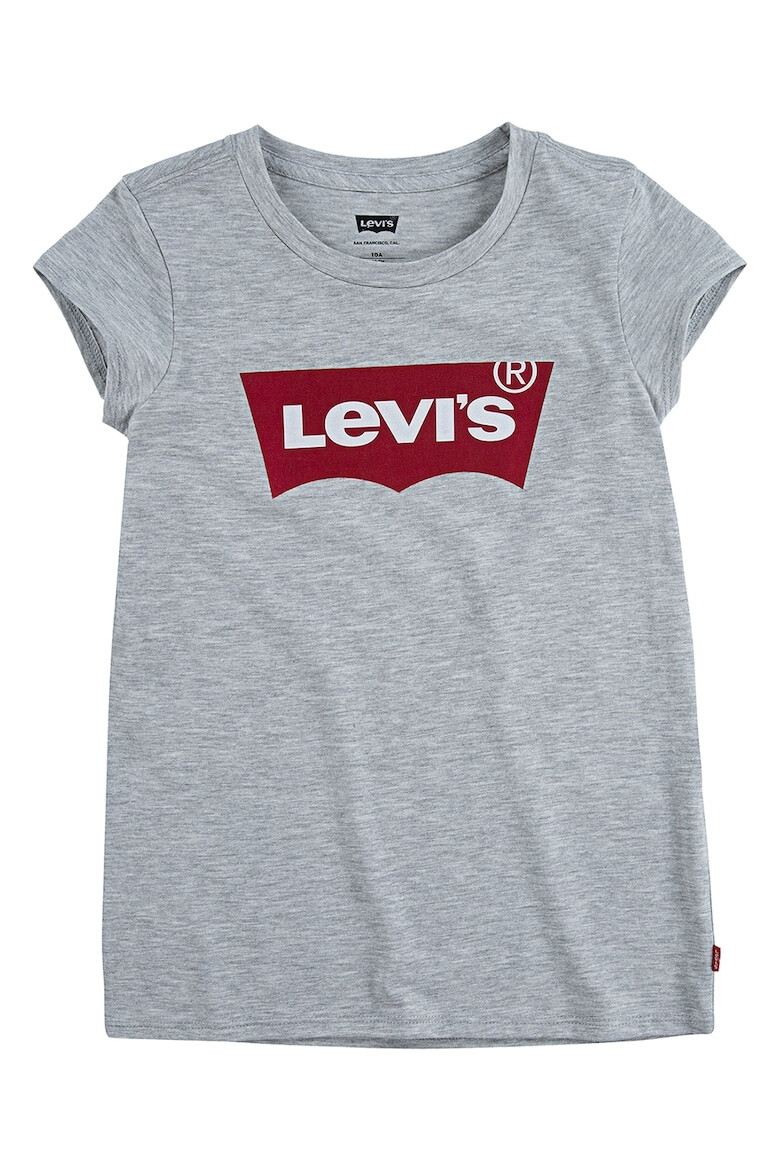 Levis Kids - Памучна тениска с лого - Pepit.bg