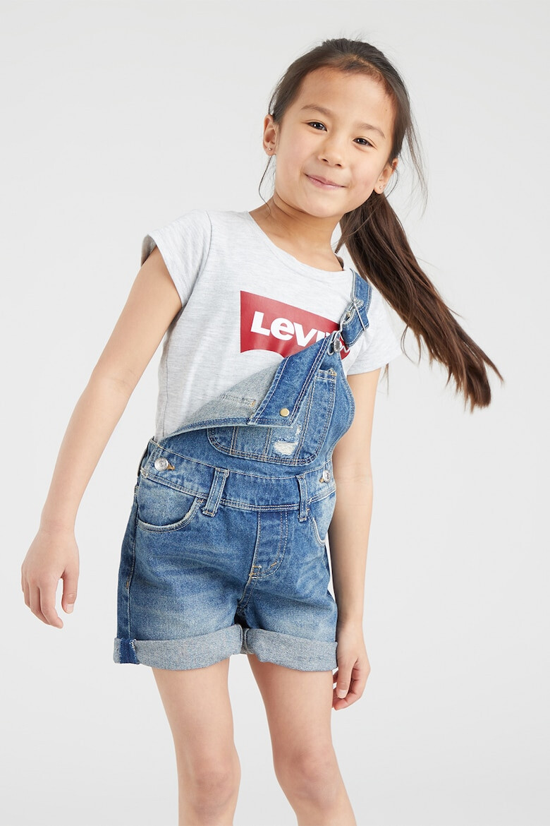 Levi's Kids Памучна тениска с лого - Pepit.bg