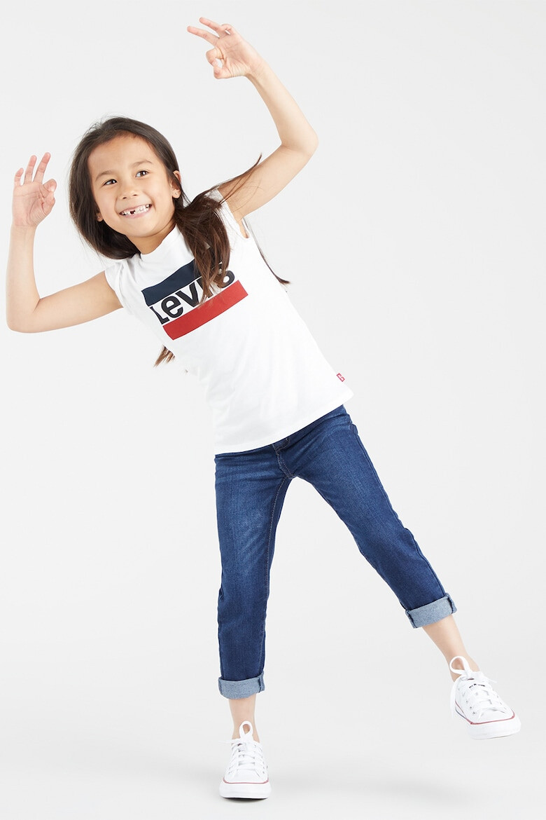 Levis Kids Тениска с лого и полуръкави - Pepit.bg