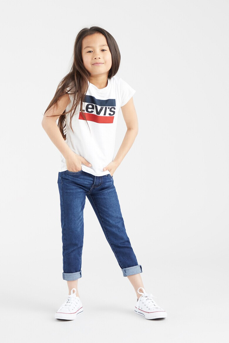 Levis Kids Тениска с лого и полуръкави - Pepit.bg