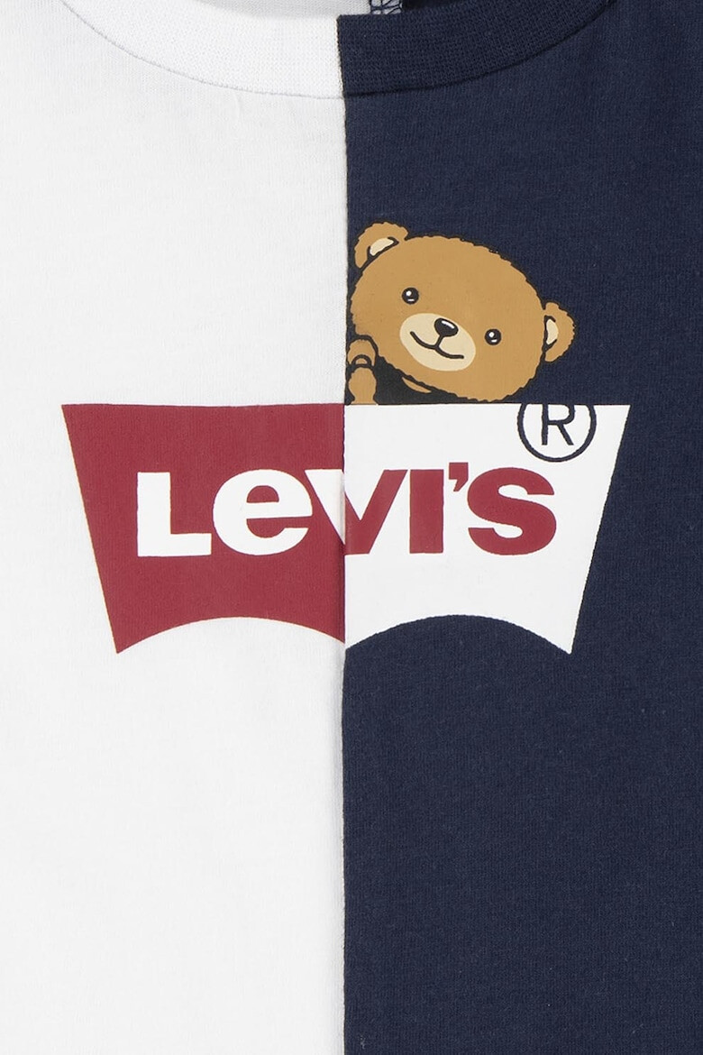 Levi's Контрастна тениска с лого - Pepit.bg