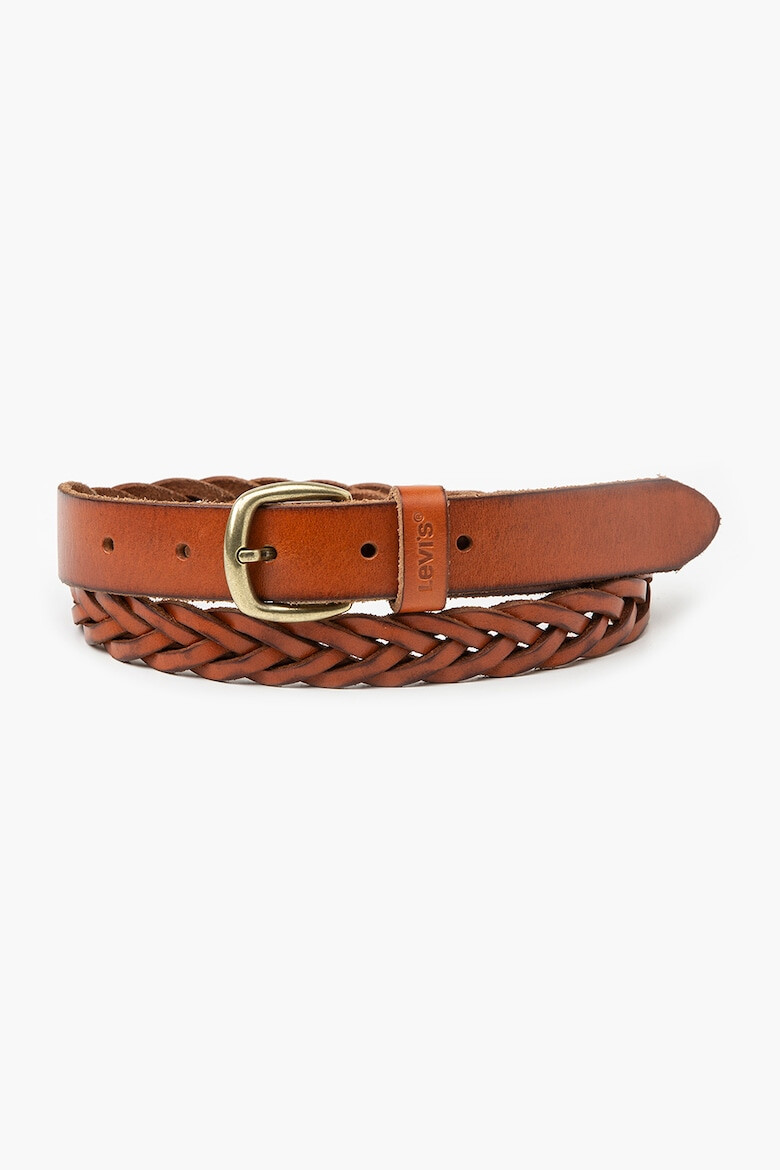 Levis Кожен колан със сплетен дизайн - Pepit.bg