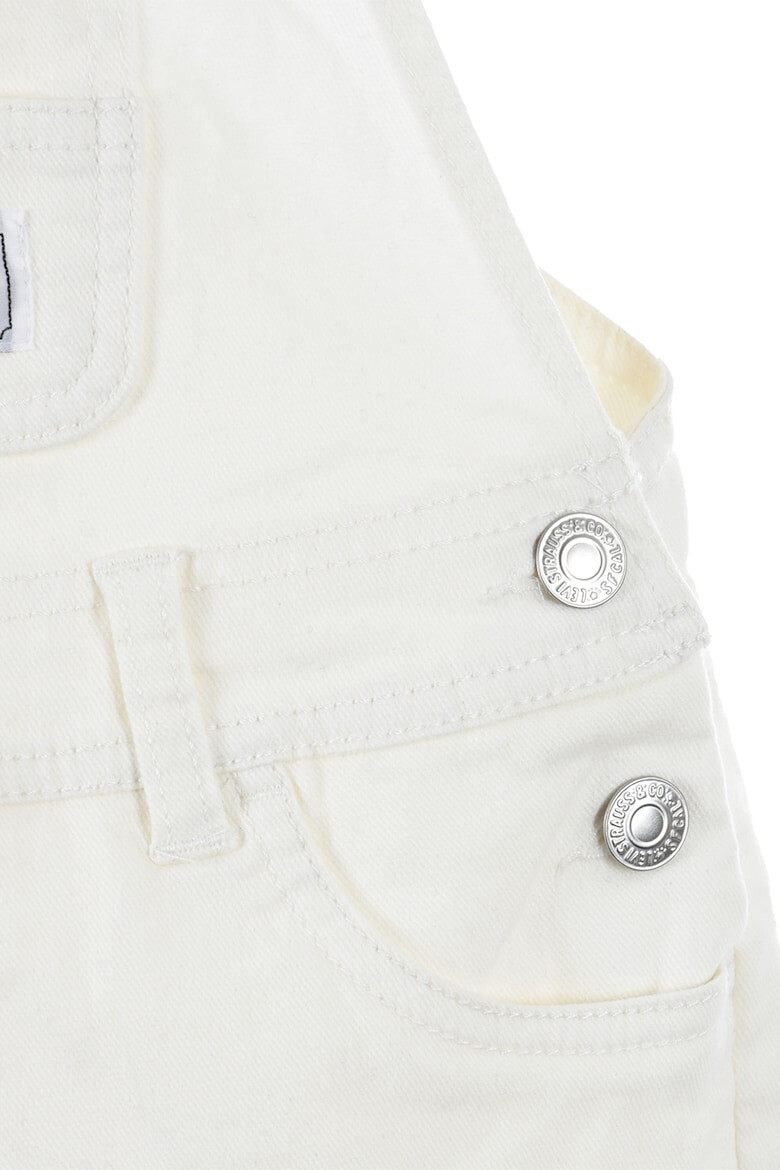 Levi's Къс дънков гащеризон с квадратно деколте - Pepit.bg