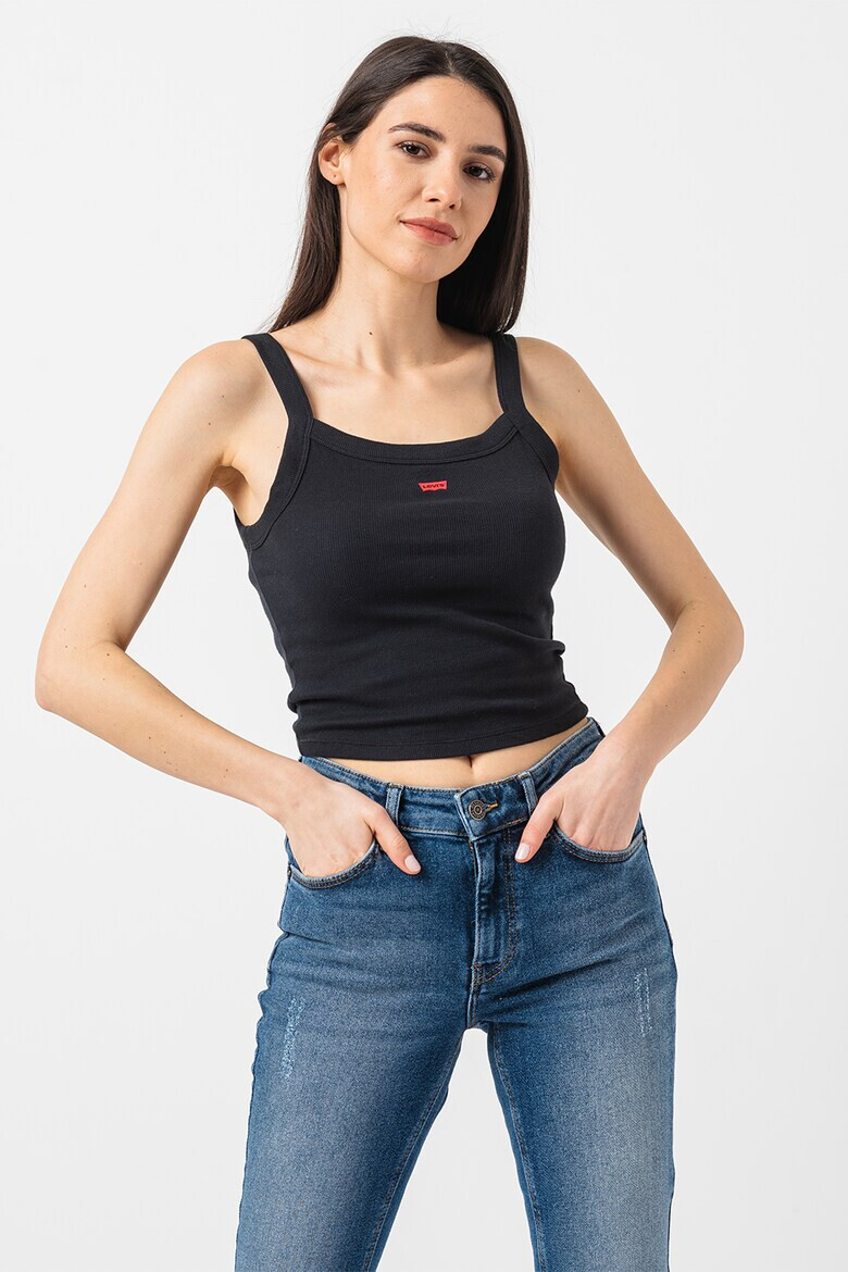 Levi's Къс топ Essential по тялото - Pepit.bg