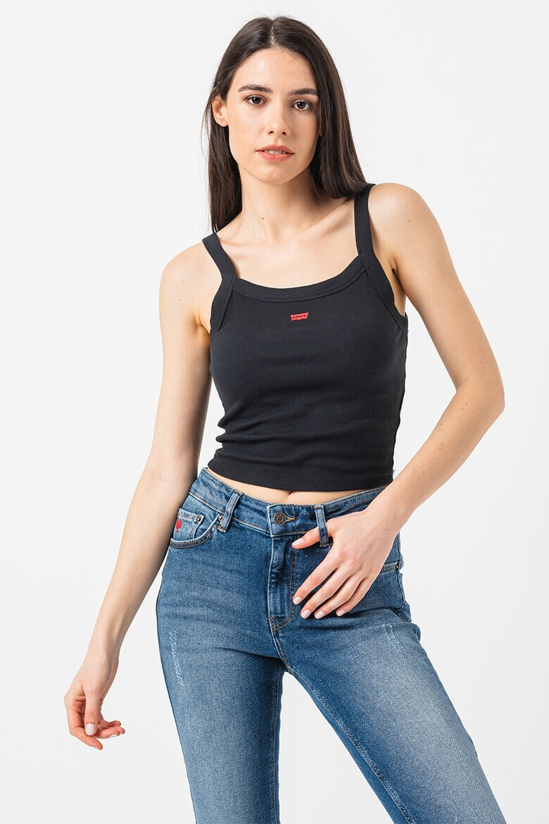 Levi's Къс топ Essential по тялото - Pepit.bg
