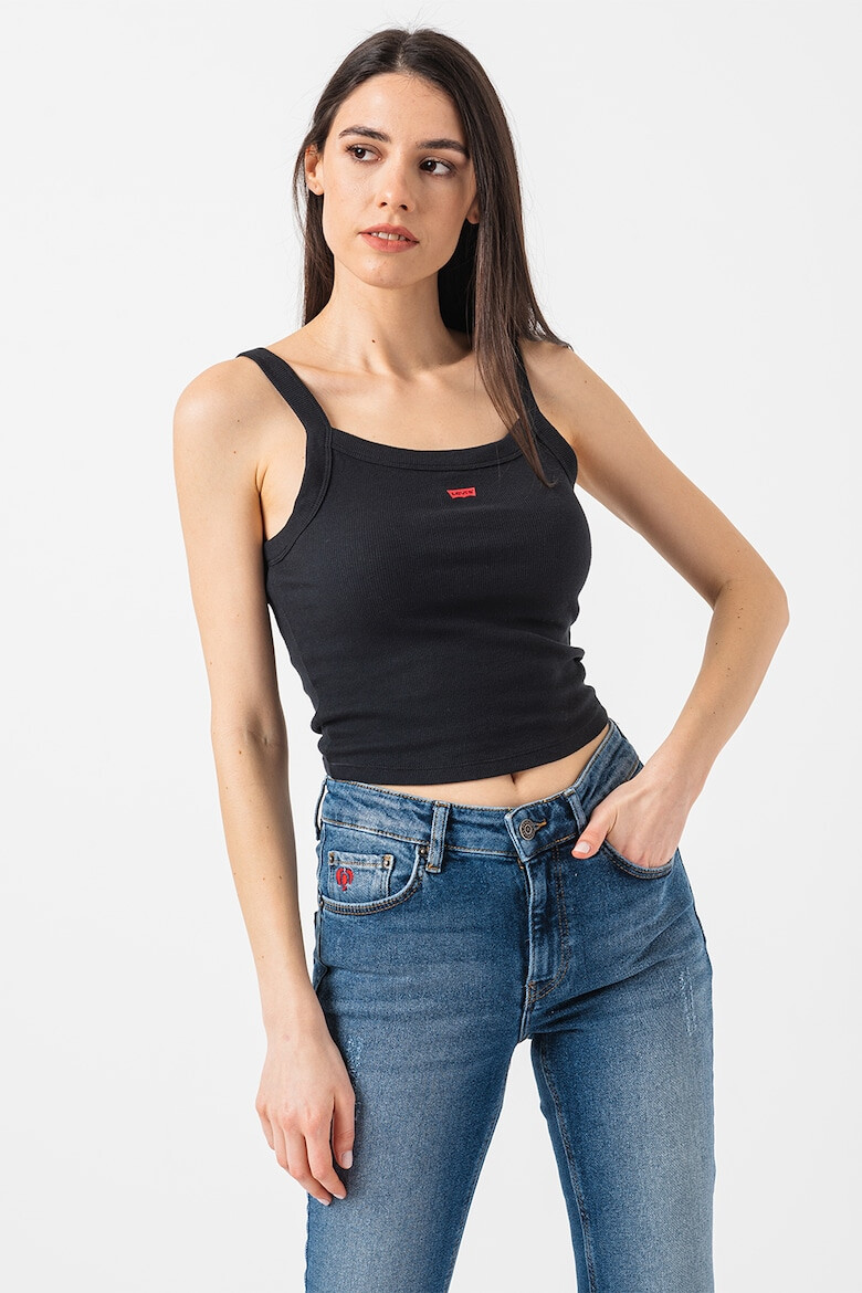 Levi's Къс топ Essential по тялото - Pepit.bg