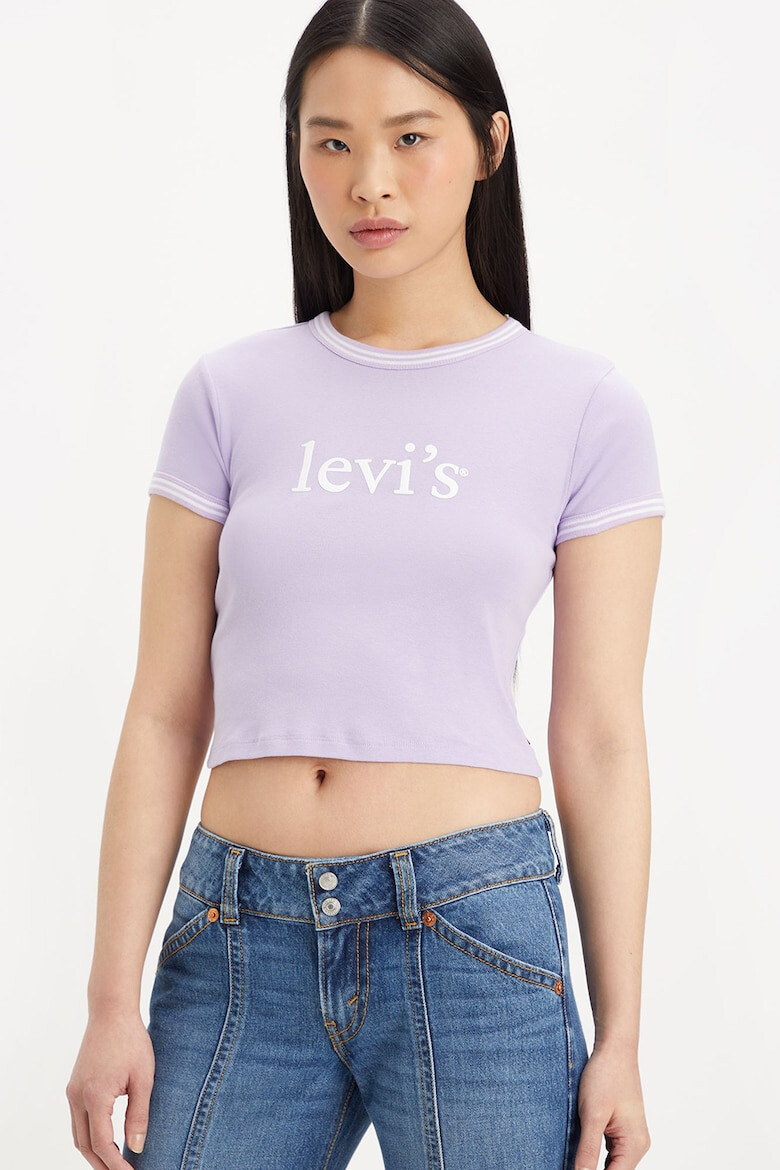 Levis Къса тениска по тялото - Pepit.bg