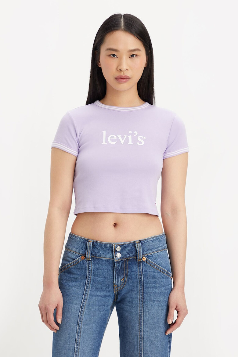 Levis Къса тениска по тялото - Pepit.bg