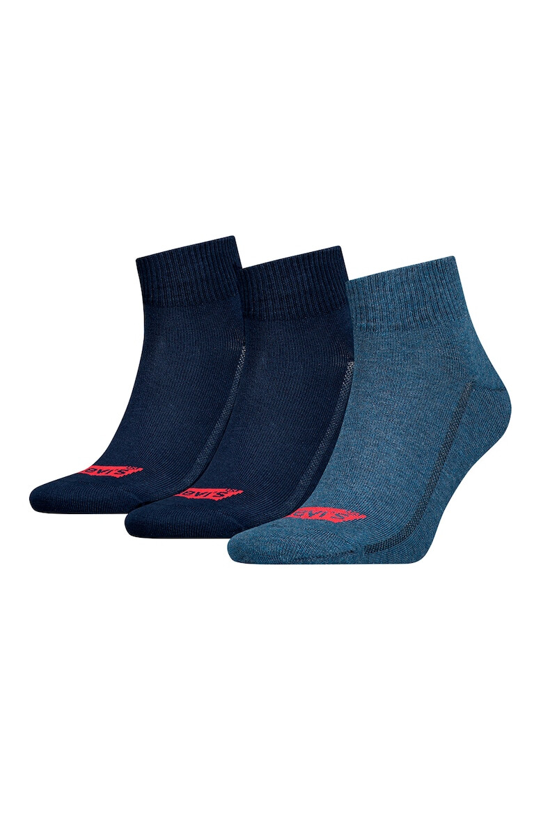 Levi's Къси чорапи - 3 чифта - Pepit.bg