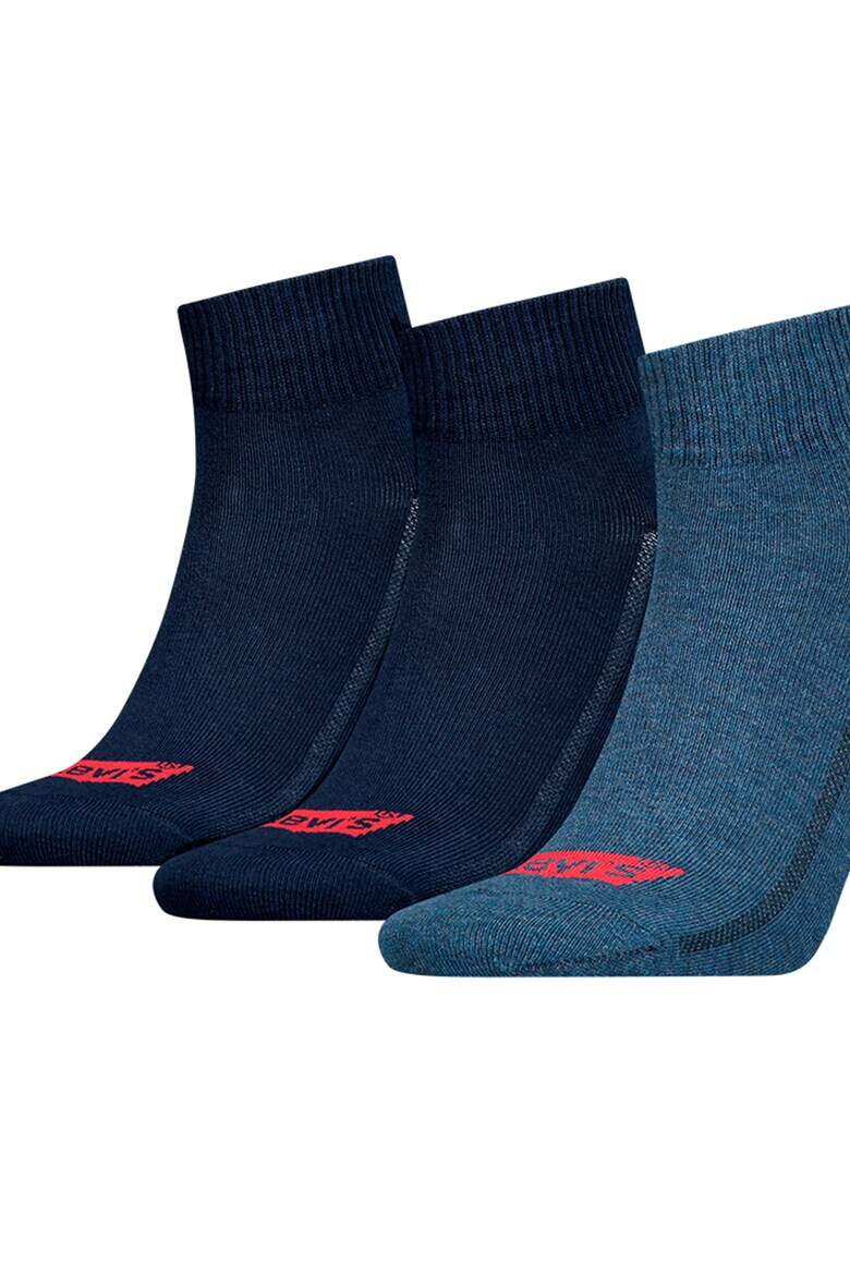 Levi's Къси чорапи - 3 чифта - Pepit.bg