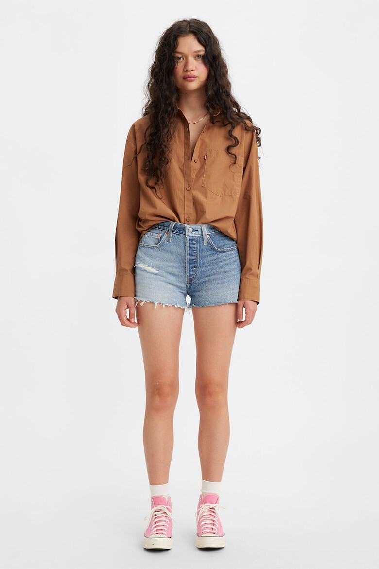 Levis Къси дънки 501® с двуцветен дизайн - Pepit.bg