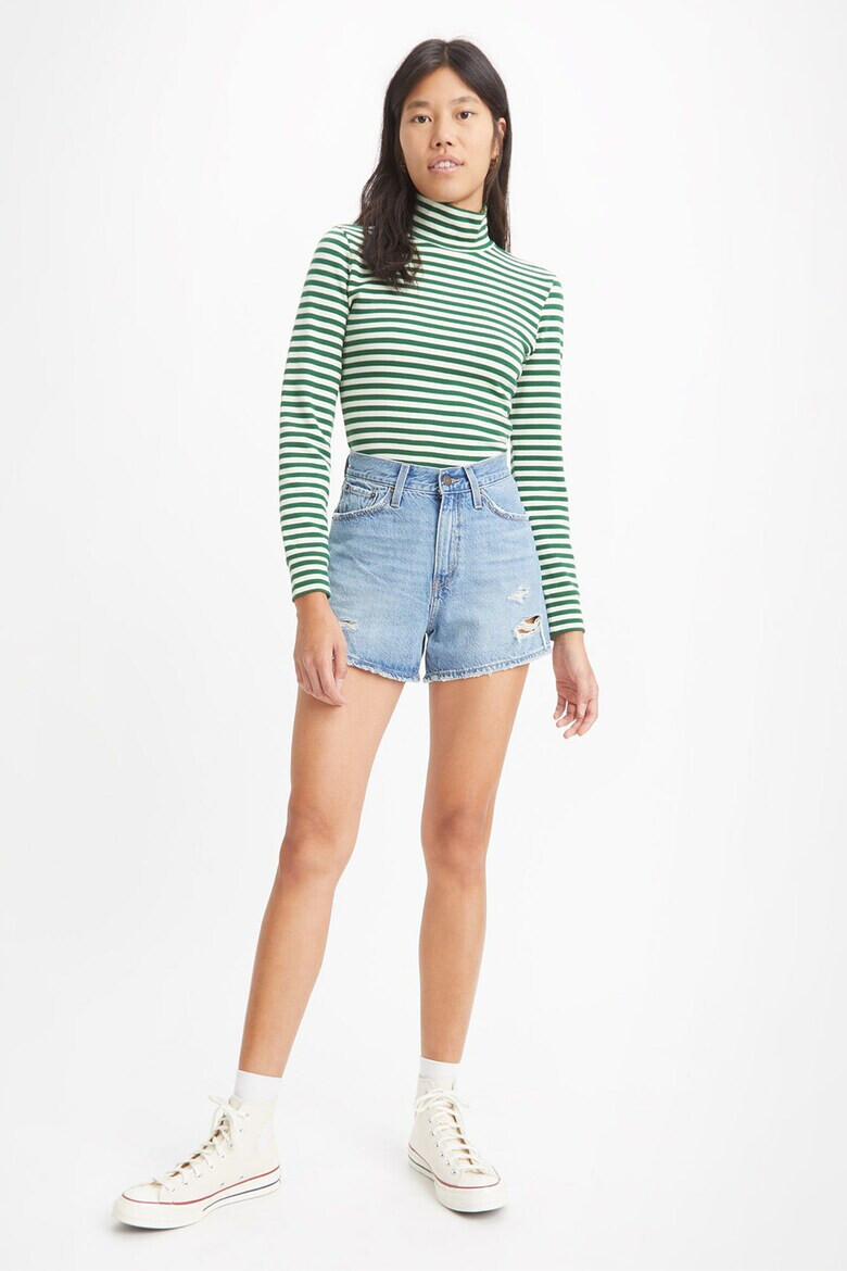 Levi's Къси дънки 80's с протрити зони - Pepit.bg