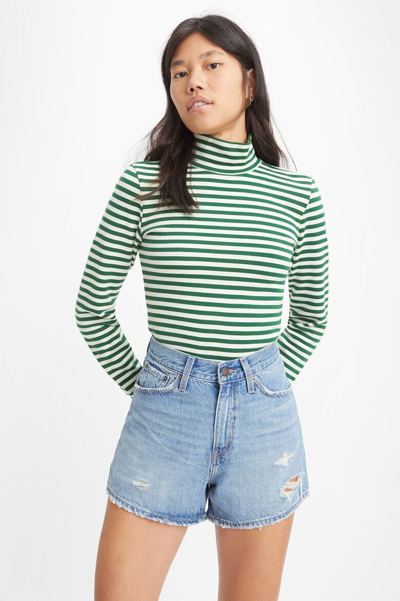 Levi's Къси дънки 80's с протрити зони - Pepit.bg