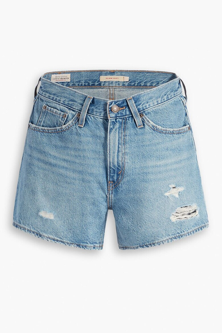 Levi's Къси дънки 80's с протрити зони - Pepit.bg