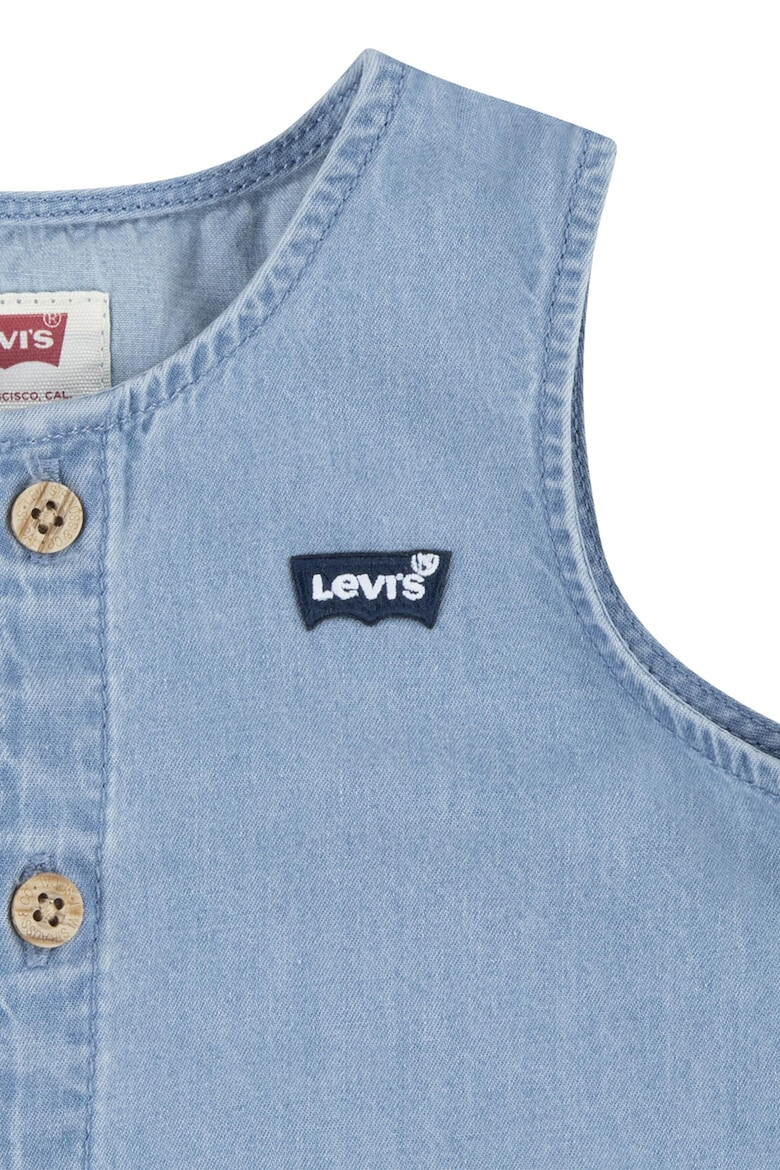 Levis Памучен гащеризон и шапка - Pepit.bg