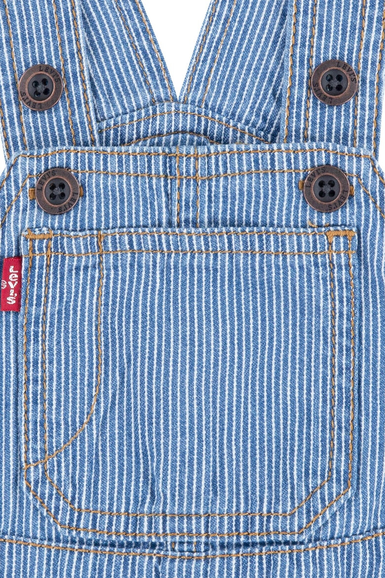 Levi's Памучен гащеризон и тениска с лого - Pepit.bg