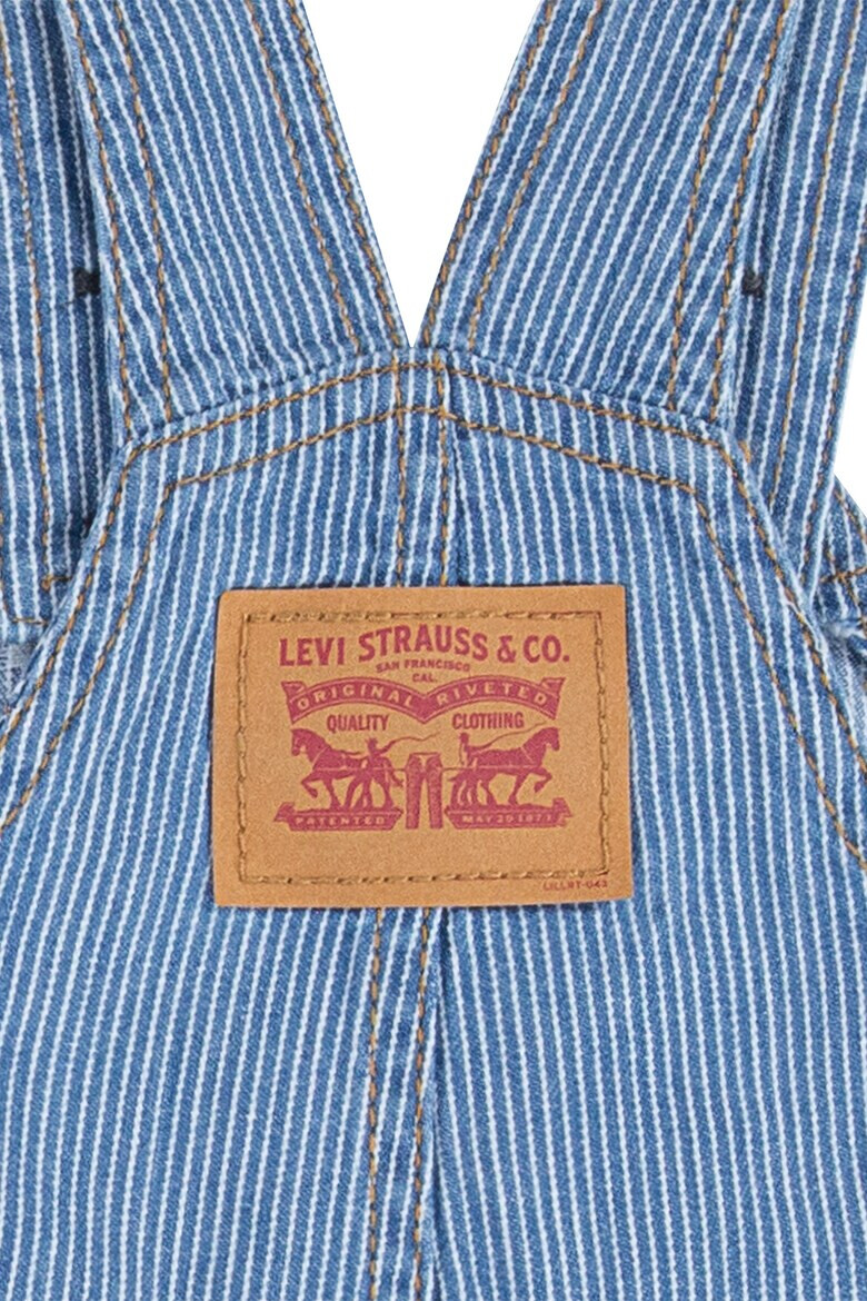 Levi's Памучен гащеризон и тениска с лого - Pepit.bg