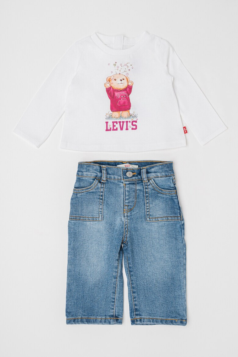 Levi's Памучен комплект с фигурален принт - Pepit.bg