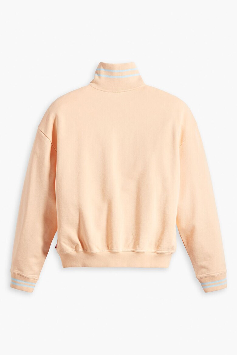 Levis Памучен суитшърт с къс цип - Pepit.bg