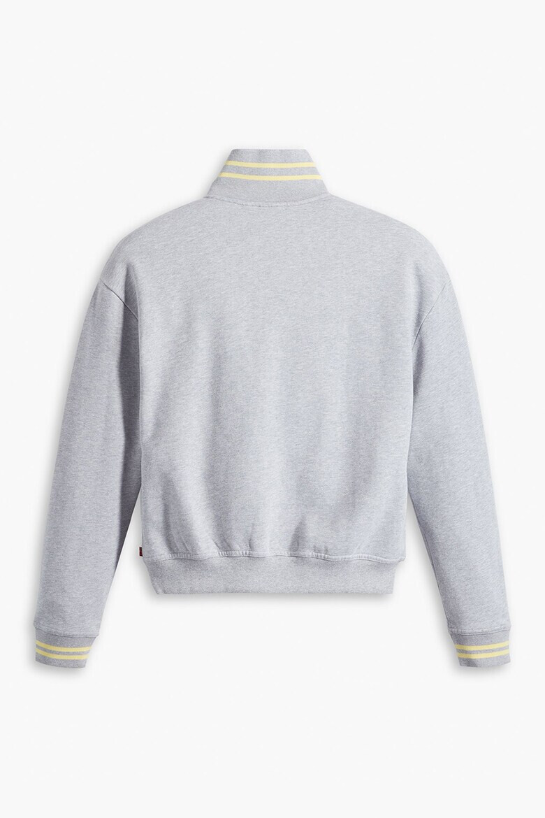 Levis Памучен суитшърт с къс цип - Pepit.bg