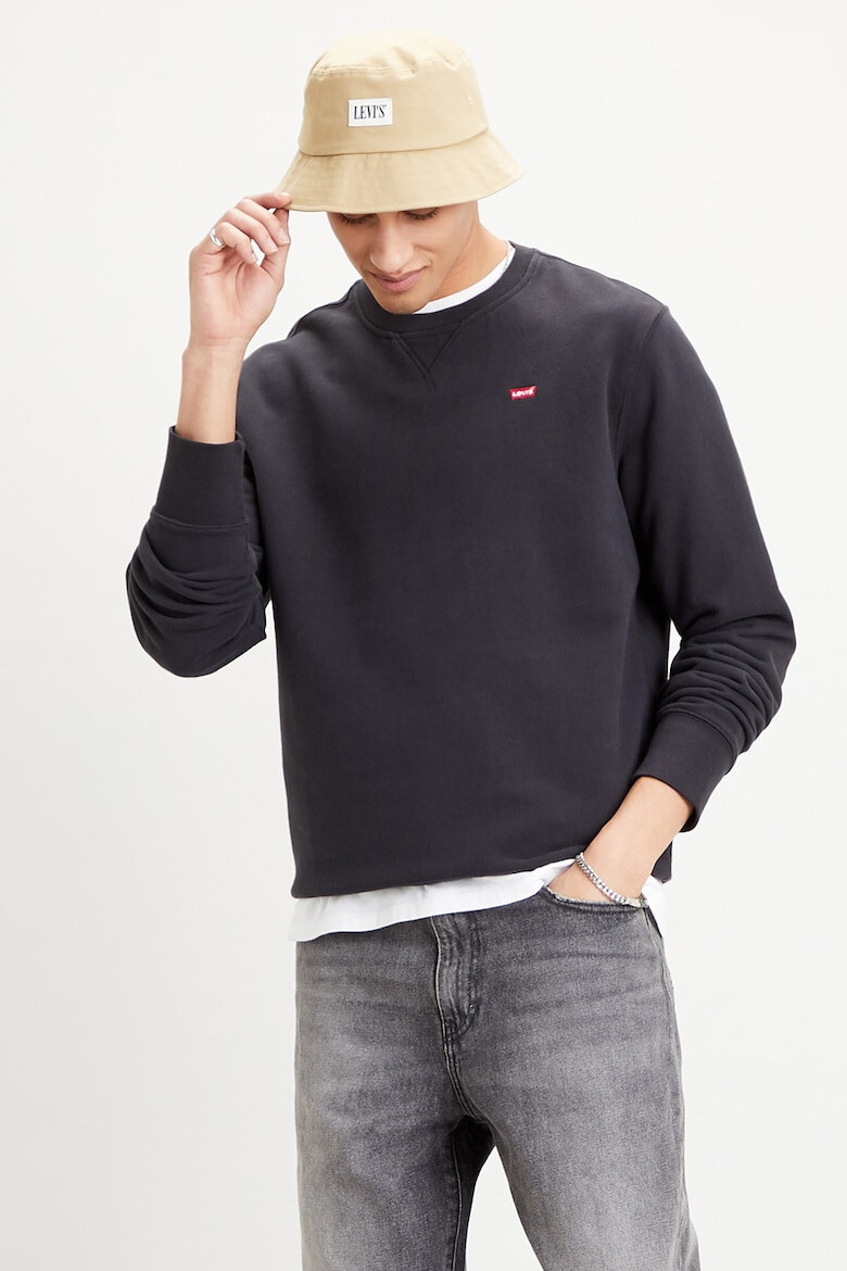 Levis Памучен суитшърт Original Housemark - Tъмносив - - Pepit.bg