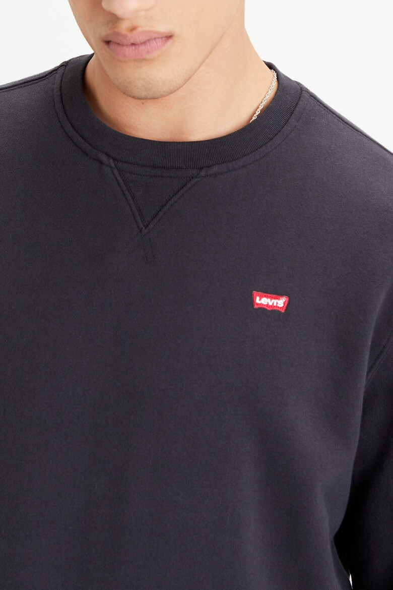 Levis Памучен суитшърт Original Housemark - Tъмносив - - Pepit.bg