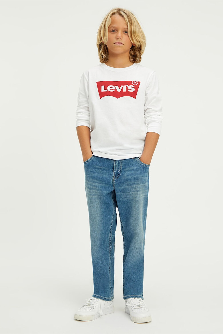 Levi's Памучна блуза с лого - Pepit.bg