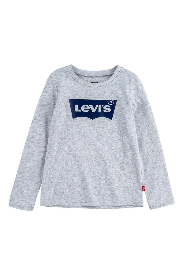 Levi's Памучна блуза с лого - Pepit.bg