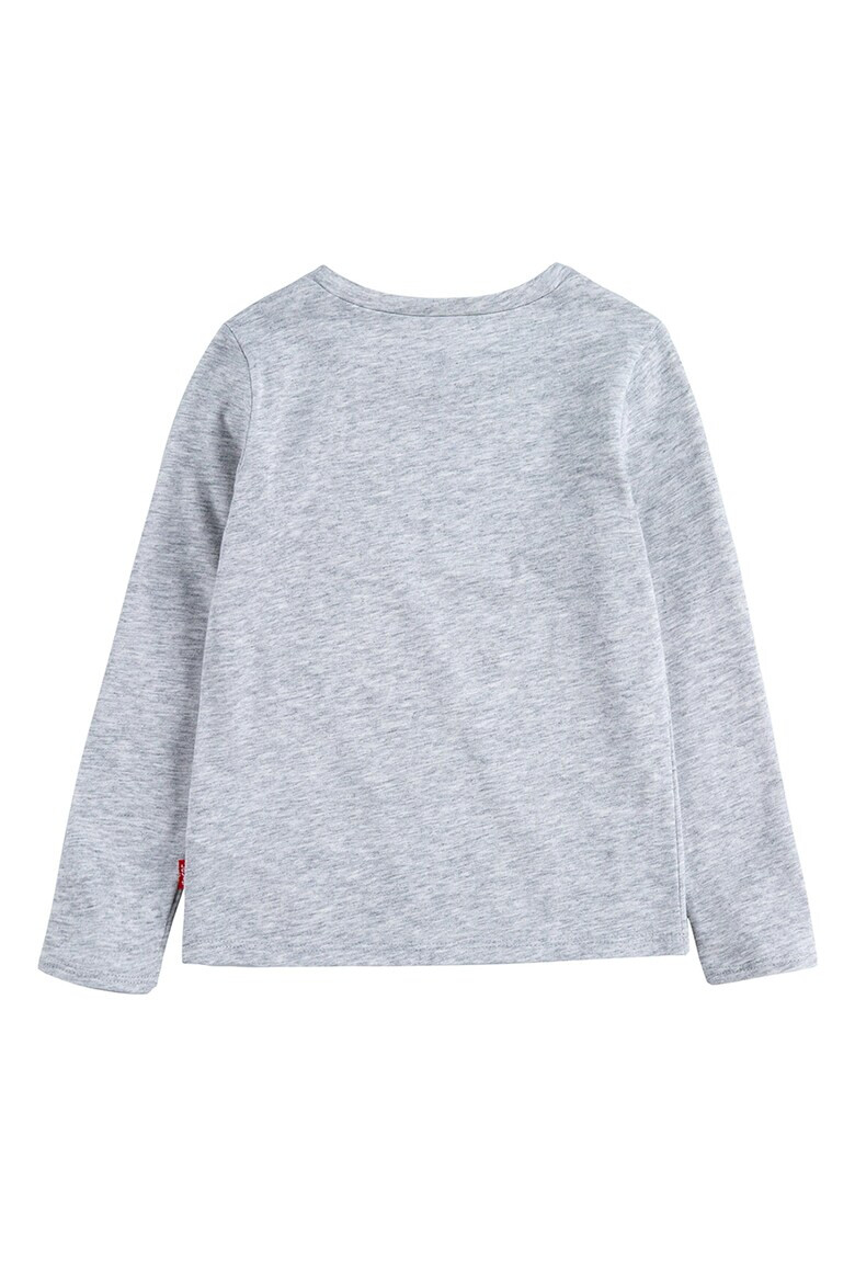 Levi's Памучна блуза с лого - Pepit.bg