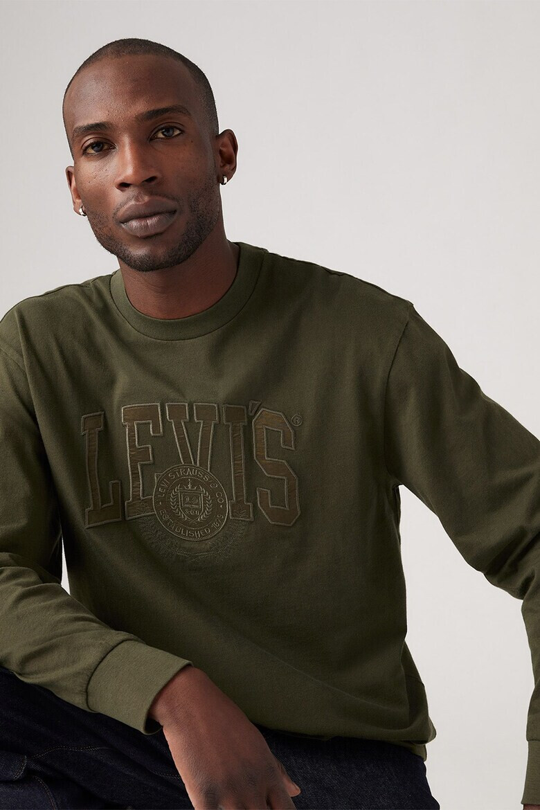 Levis Памучна блуза с лого - Pepit.bg
