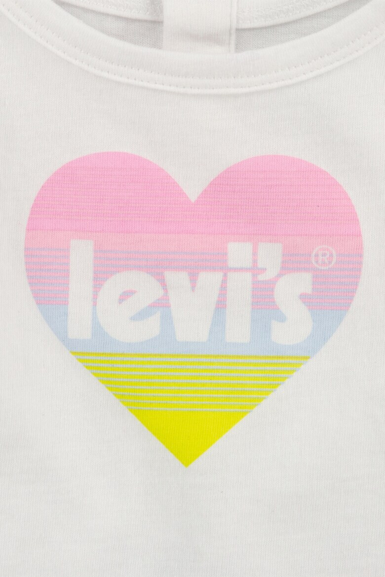 Levi's Памучна блуза с лого - Pepit.bg