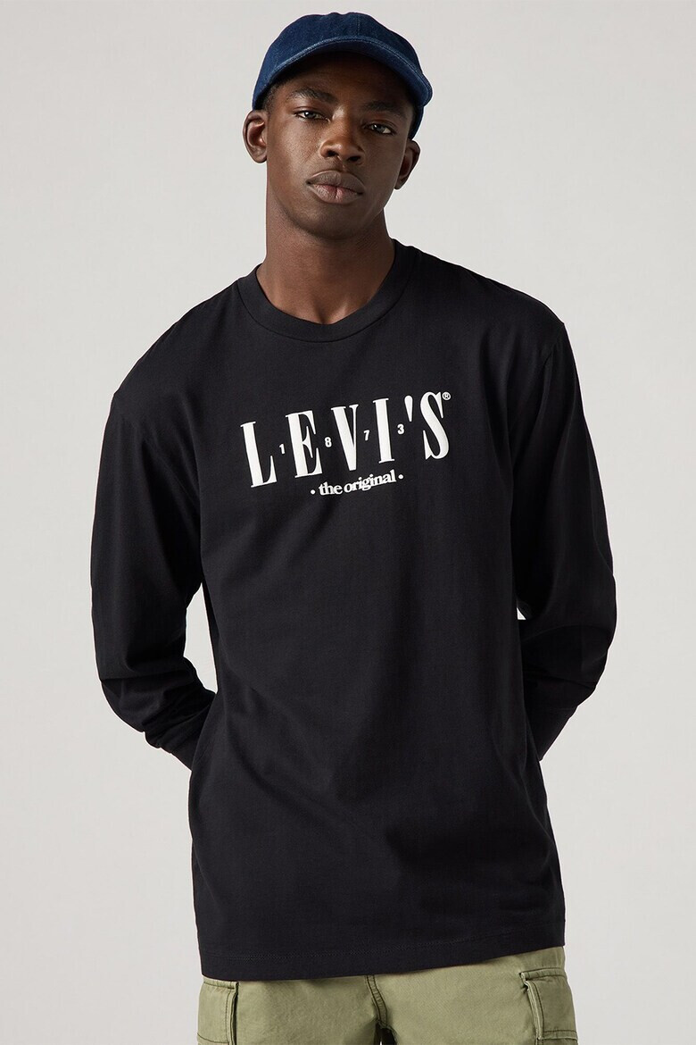 Levis Памучна блуза с лого - Pepit.bg